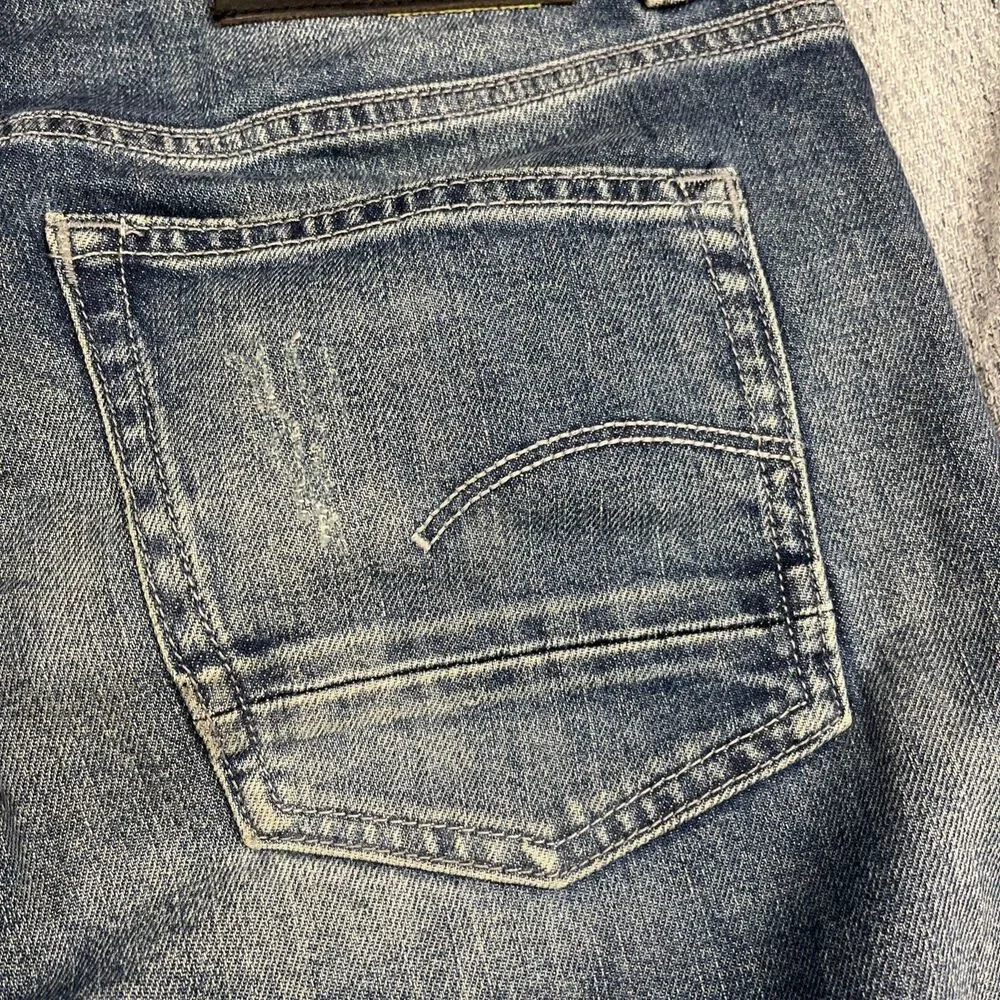 G-Star Raw Triple A Regular Straight Selvedge Jeans Japanese Fabric Men 31x32